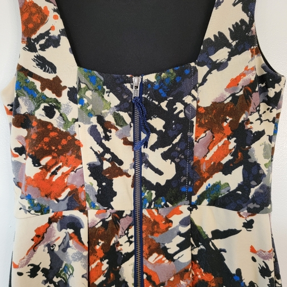 Anthropologie Maeve Capelle Dress Sm Fit & Flare Pockets Sleeveless Knee… - Picture 6 of 11